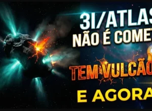 3I/ATLAS não é um cometa: objeto interestelar rico em ferro e níquel apresenta criovulcanismo e gases incomuns detectados pelo JWST