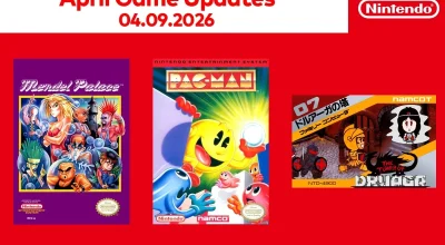 Mendel Palace, Pac‑Man e The Tower of Druaga chegam ao Nintendo Classics: como acessar no Switch e Switch 2