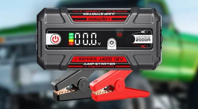 Lokithor J400 12V cai para US$32,28: o jump starter sem fio que permite ligar seu carro sem outro veículo