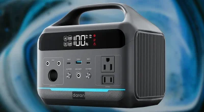 Oferta: Estação de Energia Daran 90.000mAh (288Wh) 600W com bateria LiFePO4 por apenas $133 na Amazon — pesa menos de 4,1 kg