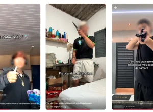 Trend 'Caso ela diga não' no TikTok: vídeos que simulam espancamentos e facadas a mulheres viram alvo da imprensa francesa e acendem debate sobre impunidade no Brasil