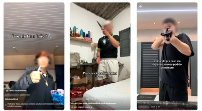 Trend 'Caso ela diga não' no TikTok: vídeos que simulam espancamentos e facadas a mulheres viram alvo da imprensa francesa e acendem debate sobre impunidade no Brasil