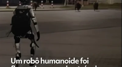 Robô humanoide 'Edward Warchocki' (Unitree G1) persegue javalis nas ruas de Varsóvia, viraliza e cidade autoriza abate