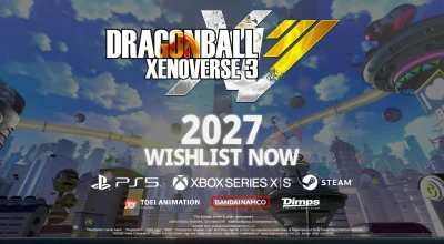 Dragon Ball Xenoverse 3 anunciado oficialmente: trailer revela Cidade do Oeste, personalização e janela de lançamento para PC, PS5 e Xbox Series em 2027