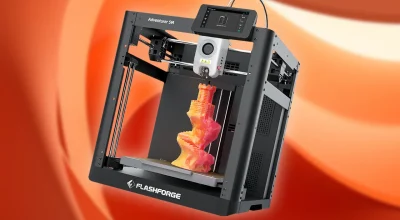 Flashforge Adventurer 5M: impressora 3D barata e fácil para mães artesãs — oferta de Dia das Mães por US$185 no AliExpress