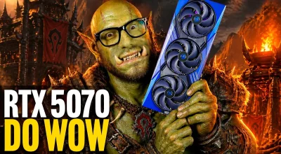 MSI GeForce RTX 5070 World of Warcraft Edition Midnight: unboxing, design temático e desempenho em 4K no WoW