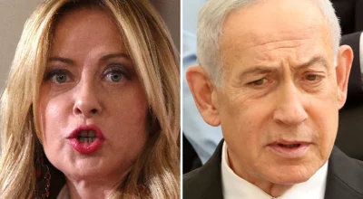 Vídeo fake de Giorgia Meloni ignorando Netanyahu foi criado com IA, aponta análise (76% de probabilidade)