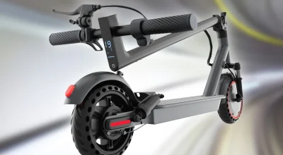 AOVOPRO ES80 36V 350W por apenas $116 com frete grátis — patinete dobrável até 18 mi (≈29 km) e 19 mph (≈31 km/h), oferta a tempo do Dia das Mães