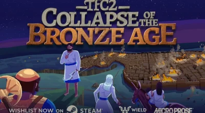 TFC2: Collapse of the Bronze Age é anunciado pela MicroProse com campanha narrativa e foco em sobrevivência no colapso da Idade do Bronze
