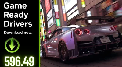 Driver NVIDIA GeForce 596.49 WHQL traz otimização Game Ready para Forza Horizon 6, suporte a Directive 8020 e suavidade do Frame Generation com V‑Sync