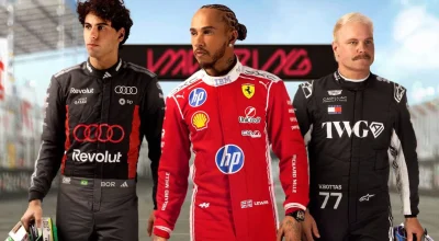 F1 25: tudo sobre o Season Pack 2026 — trailer na quarta, pilotos-capa Hamilton, Bortoleto e Bottas e como Audi e Cadillac entram no jogo
