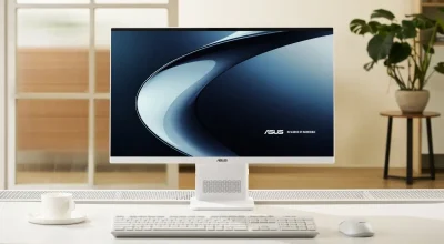 ASUS VM441QA AiO: primeiro All-in-One com Snapdragon X, NPU de 45 TOPS e tela touch de 23,8 polegadas