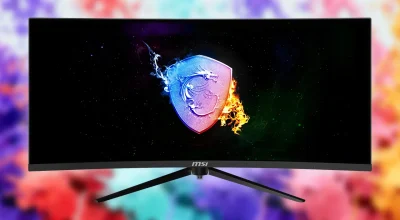 Monitor gamer 34" MSI Optix MAG342CQR WQHD 144Hz por apenas US$174 com frete grátis — novo e com 1 ano de garantia