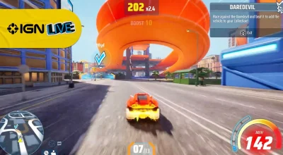 Hot Wheels Infinite Rush não é Hot Wheels Unleashed 3: quatro ilhas-diorama gigantes para explorar livremente e reinventar a corrida de carrinhos