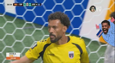 É #FAKE: vídeo que mostra pintura gigante do goleiro Vozinha em rua de Cabo Verde foi criado por inteligência artificial