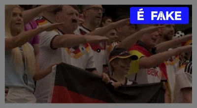 Vídeo falso mostra 'sósia de Hitler' na arquibancada de Alemanha x Curaçao na Copa — imagens foram manipuladas por IA