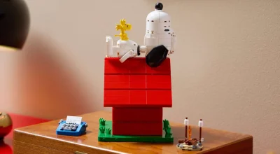 We Build the LEGO Ideas Peanuts: Snoopy’s Doghouse, Which Is a Very Fun Set To Piece Together if You Adore Snoopy and Woodstock