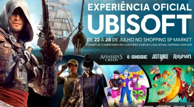 Ubisoft abre pop-up store em São Paulo com atrações de Assassin's Creed, Rainbow Six Siege e Just Dance - Adrenaline